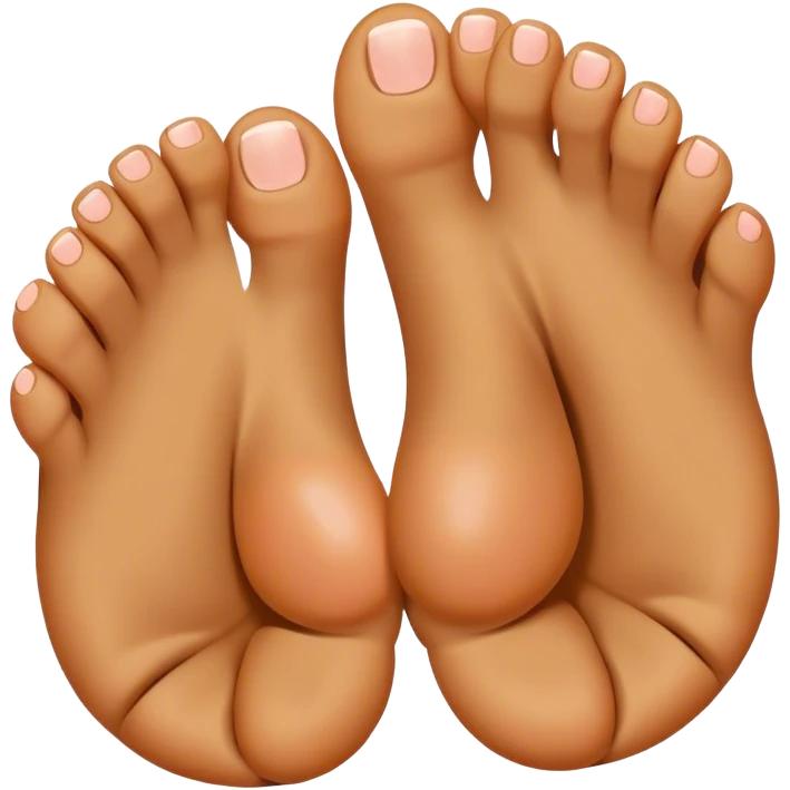 Toes intertwined emoji