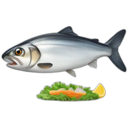 eating dutch herring emoji