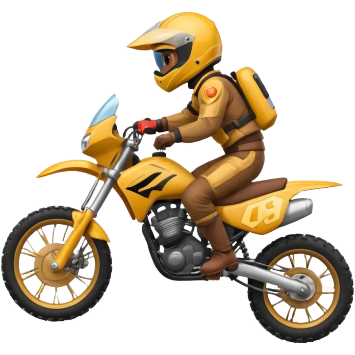 Motocross emoji