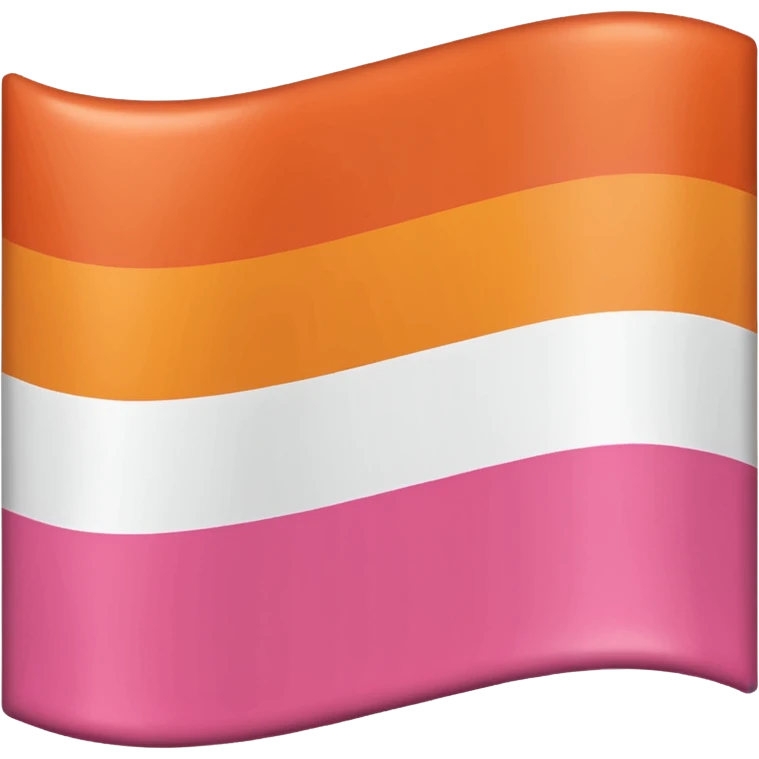 Could you please make the lesbian pride flag emoji