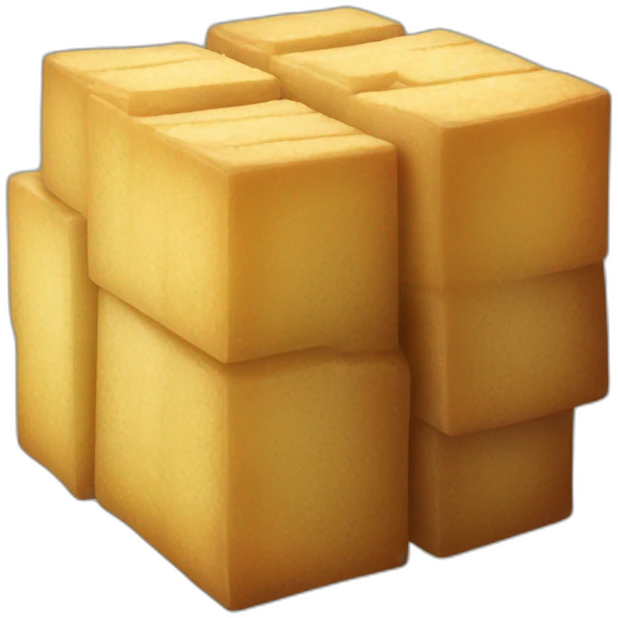 raw brown sugar cane cubes emoji