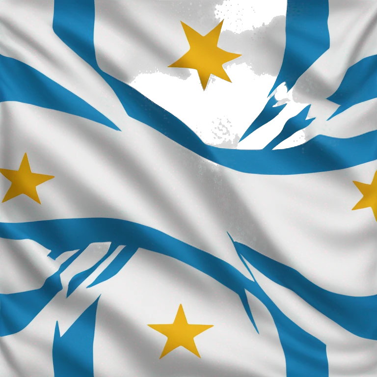 Bandera de Galicia emoji
