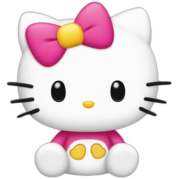 badtz-maru hello kitty emoji