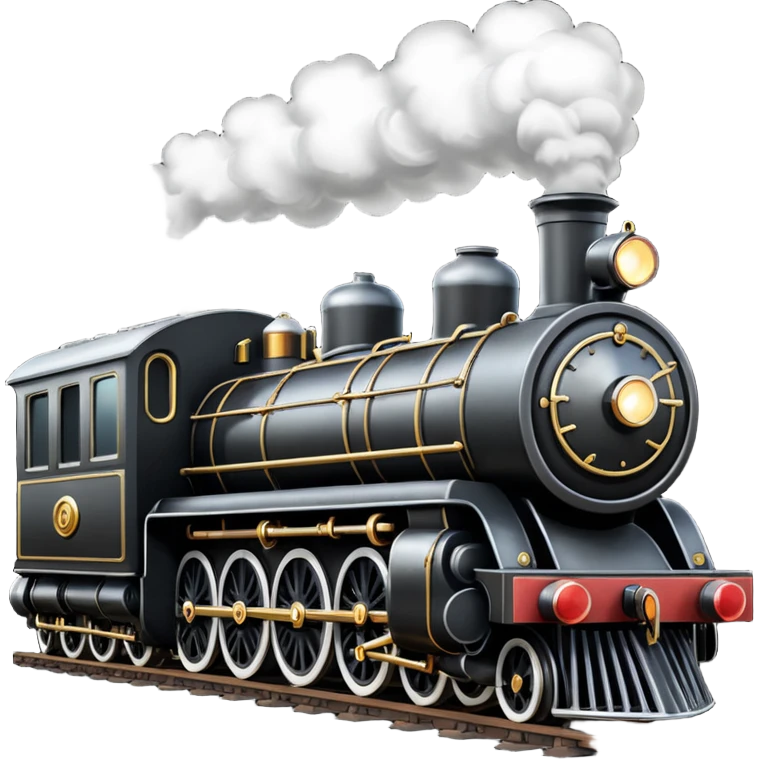 steam train emoji