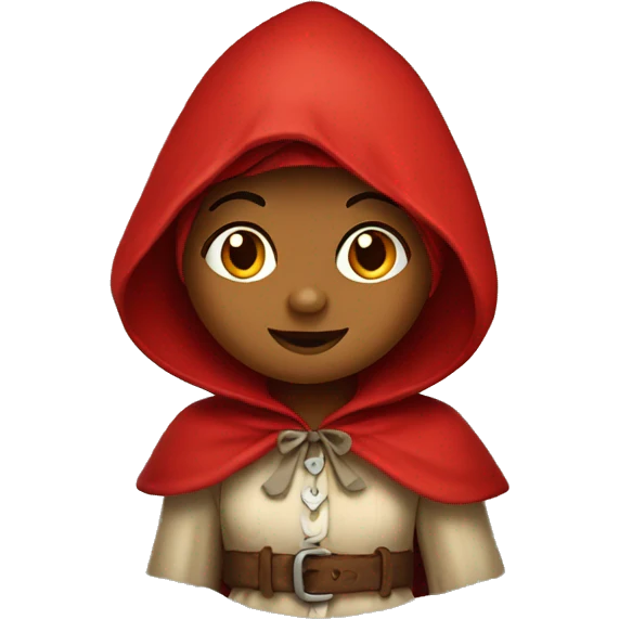 Little red riding hood emoji