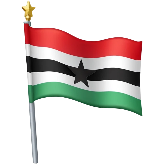 New syrian flag emoji