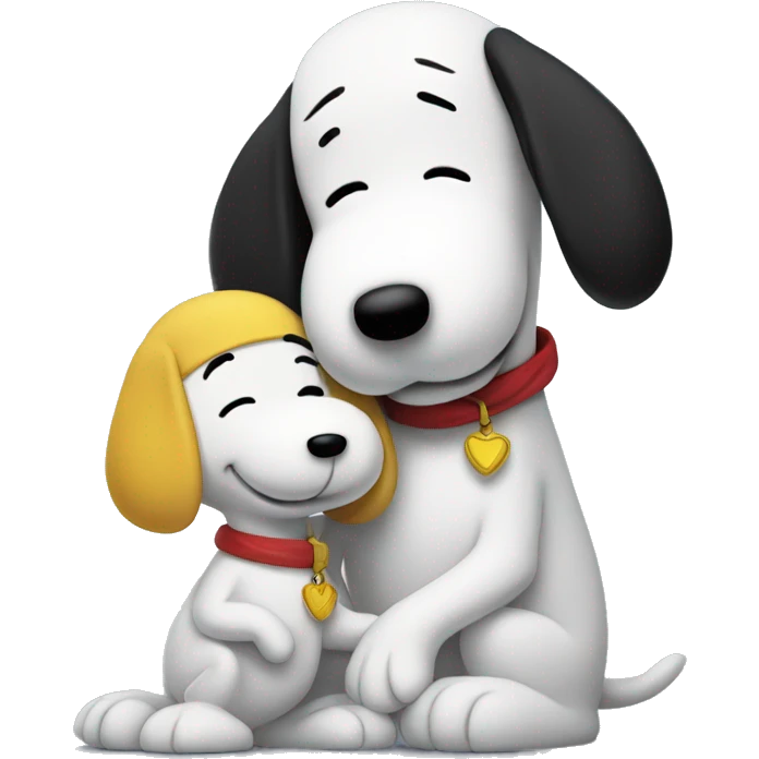 snoopy and woodstock emoji