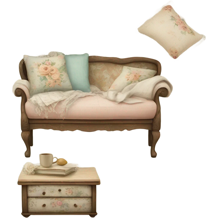 Shabby chic emoji