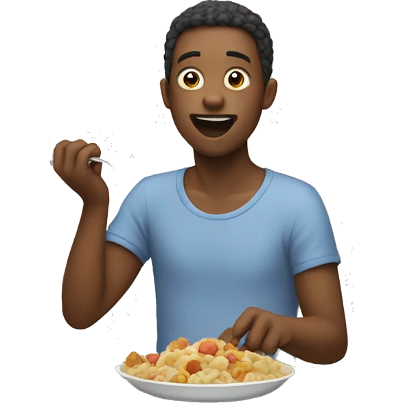 feeding emoji