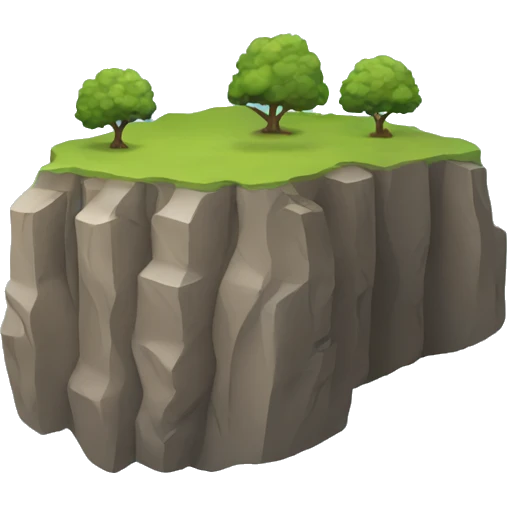 Cliff emoji