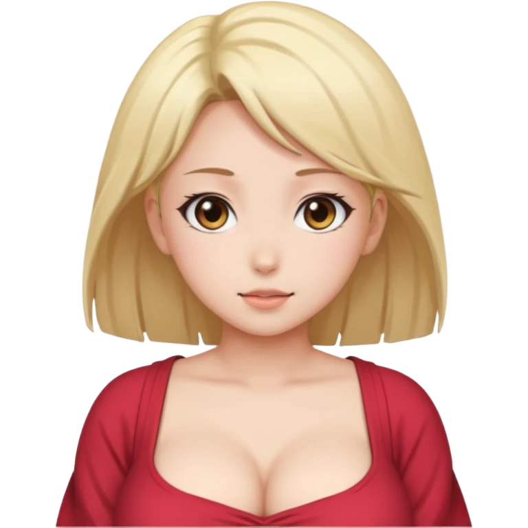 Аниме девушка с огромными сиськами emoji