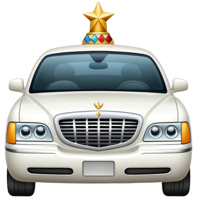 white limousine emoji
