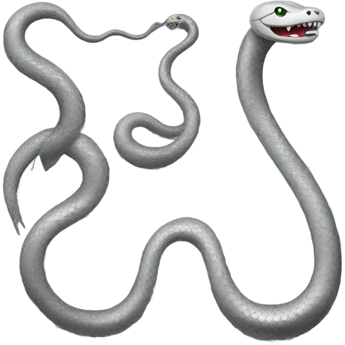 Metal snake  emoji