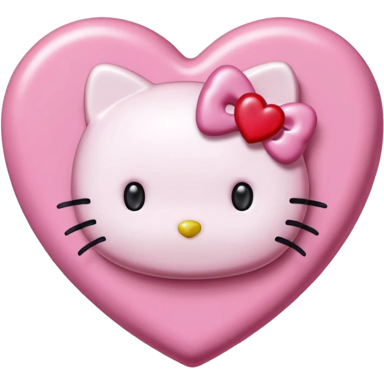 Hello Kitty candy emoji