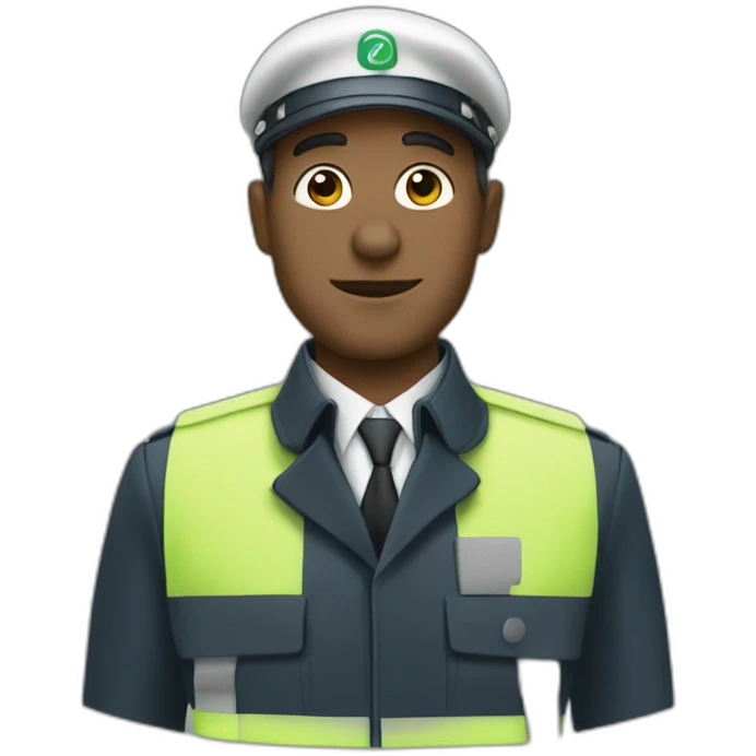 Chauffeur ratp emoji