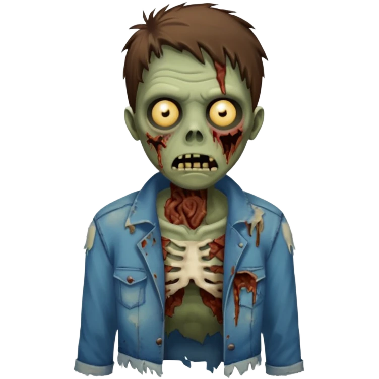 Brown zombie,Ai emoji