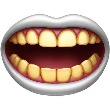 Gold tooth emoji