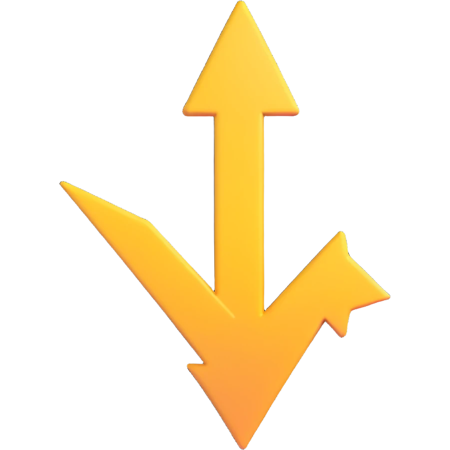Add a prominent dollar sign to the stock buy signal emoji, keep the upward arrow and financial theme, no text, preserve 3D style, with no background. emoji