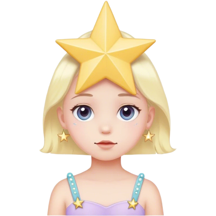 pastel kids star emoji
