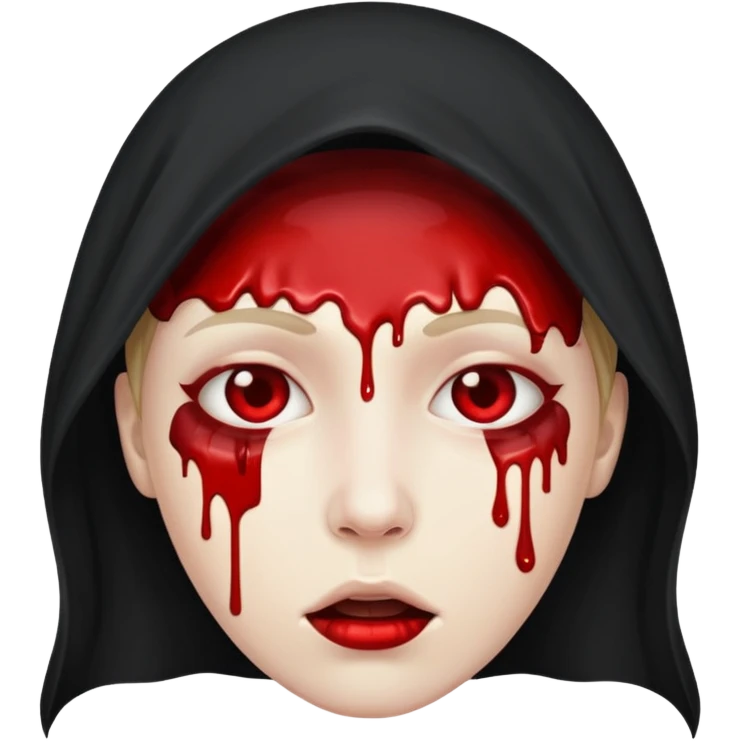 Cara de sangre emoji