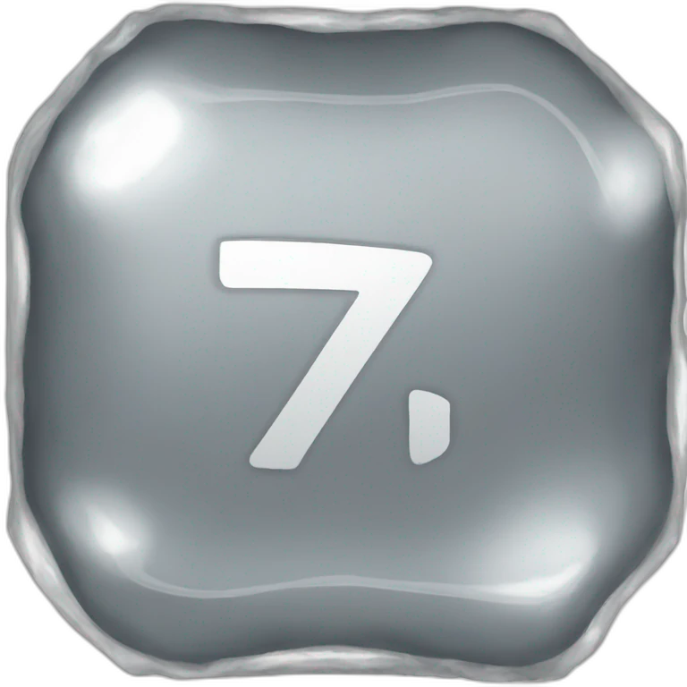 Zirconium element emoji