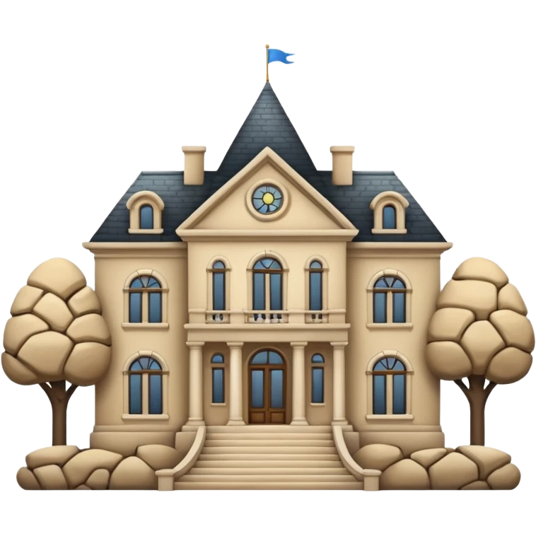 A mansion emoji