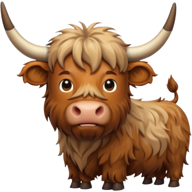 highland cow emoji