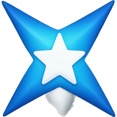 Blue star emoji