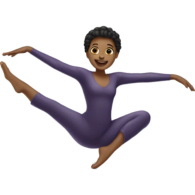 Someone doing the splits emoji