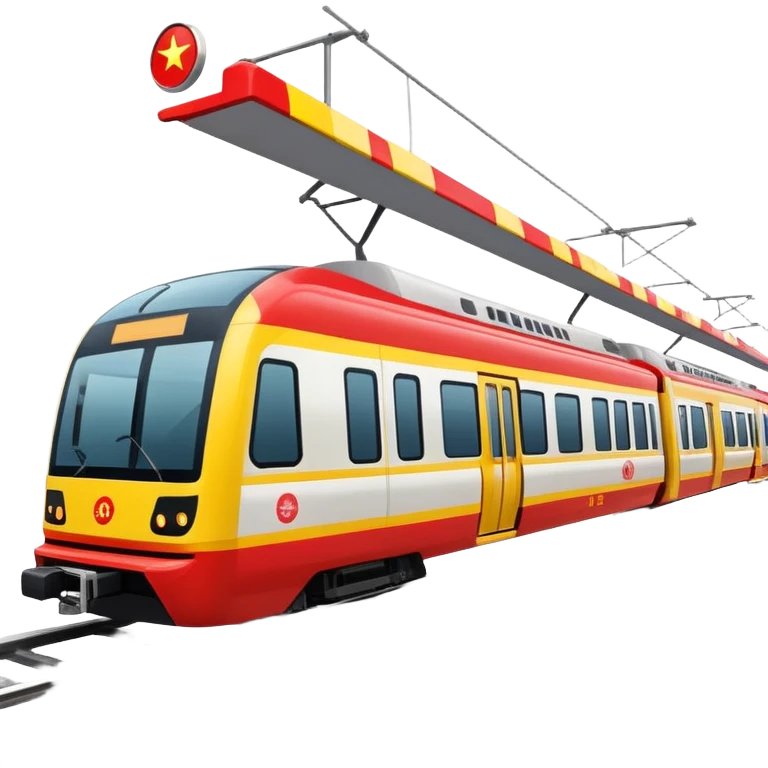 metro train China flag emoji