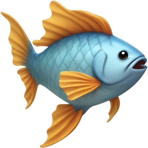 fish with big toes emoji