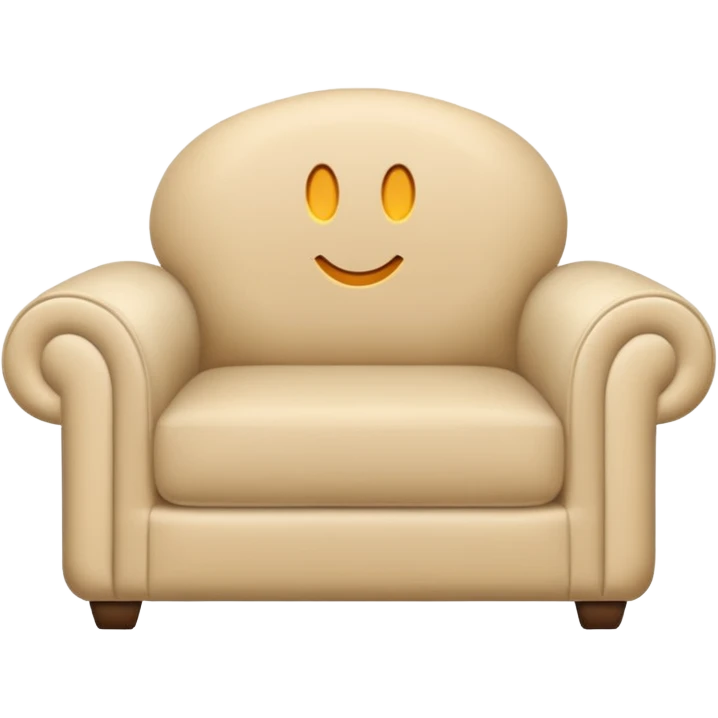 sofa chair emoji