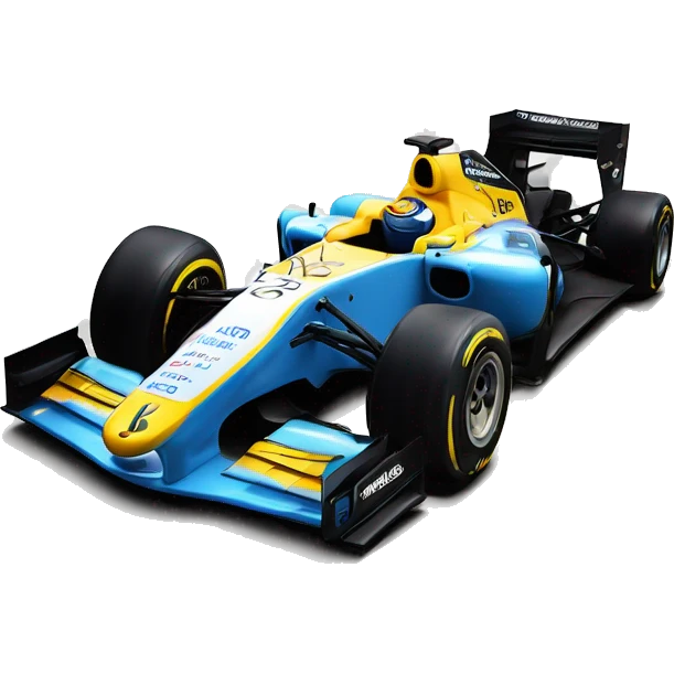 fernando alonsos renault r25 formula 1 car emoji
