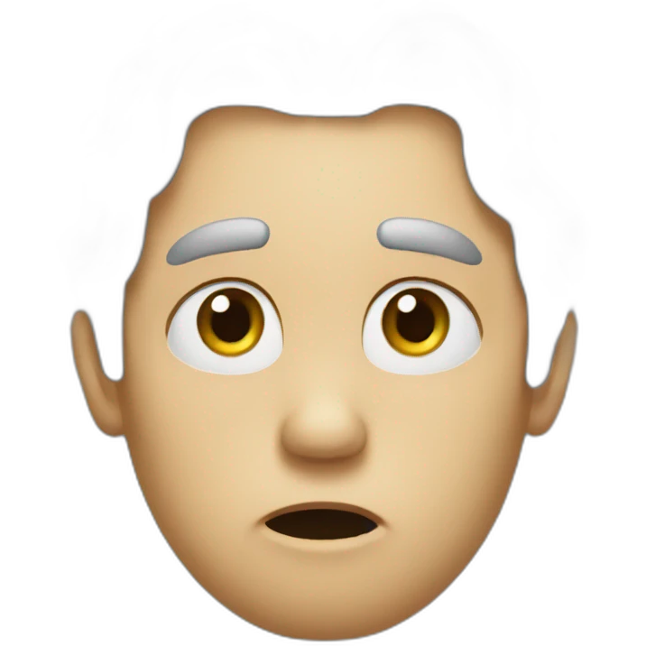 frustrated  emoji