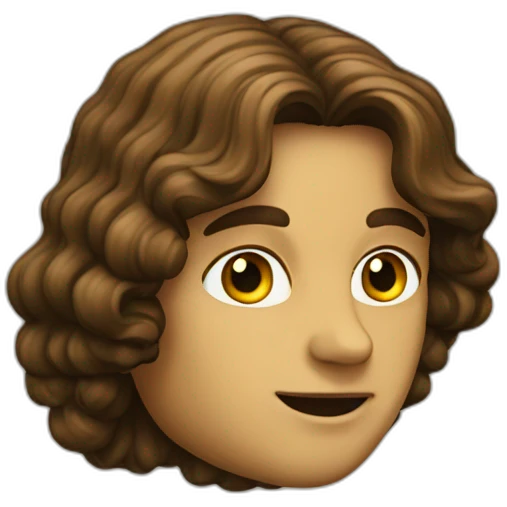 YOUNG LEONARDO DA VINCI emoji