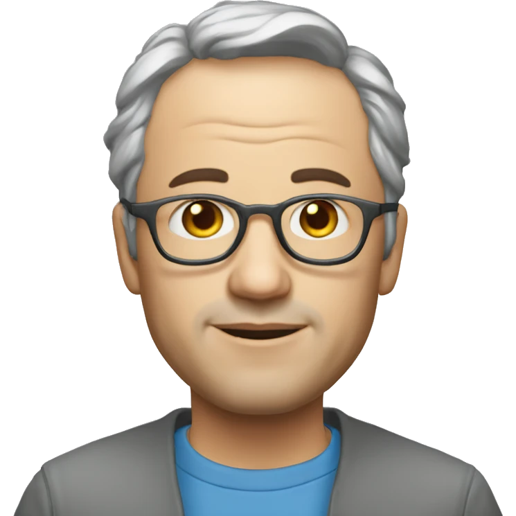 un expert du digital sur l'ordi emoji