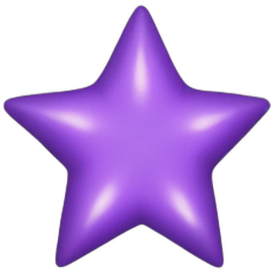 Purple Star emoji