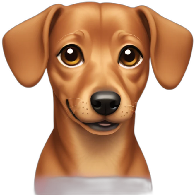 Chiweenie emoji