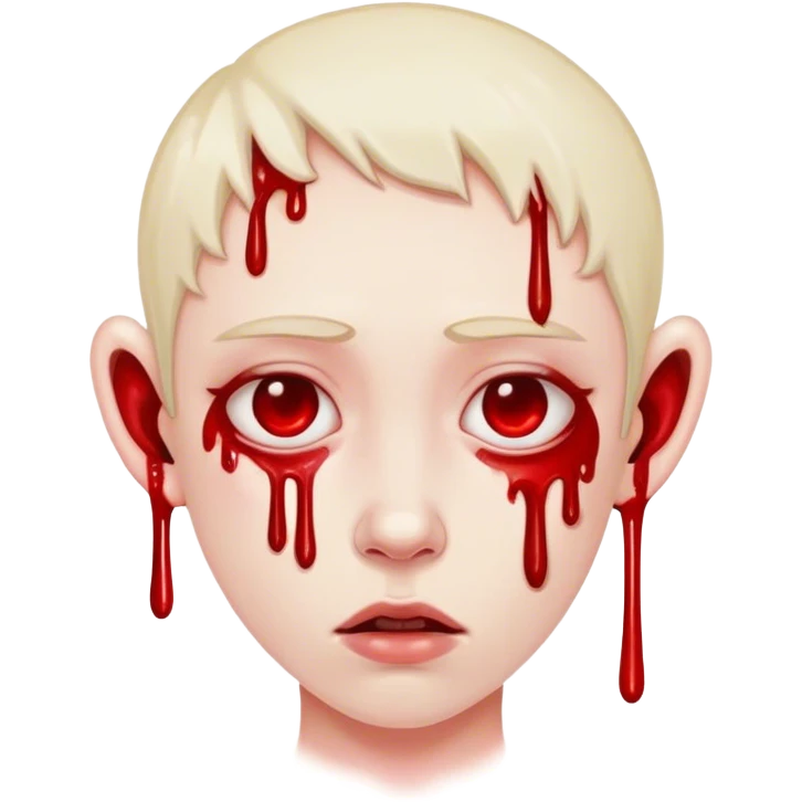 bleading ears emoji