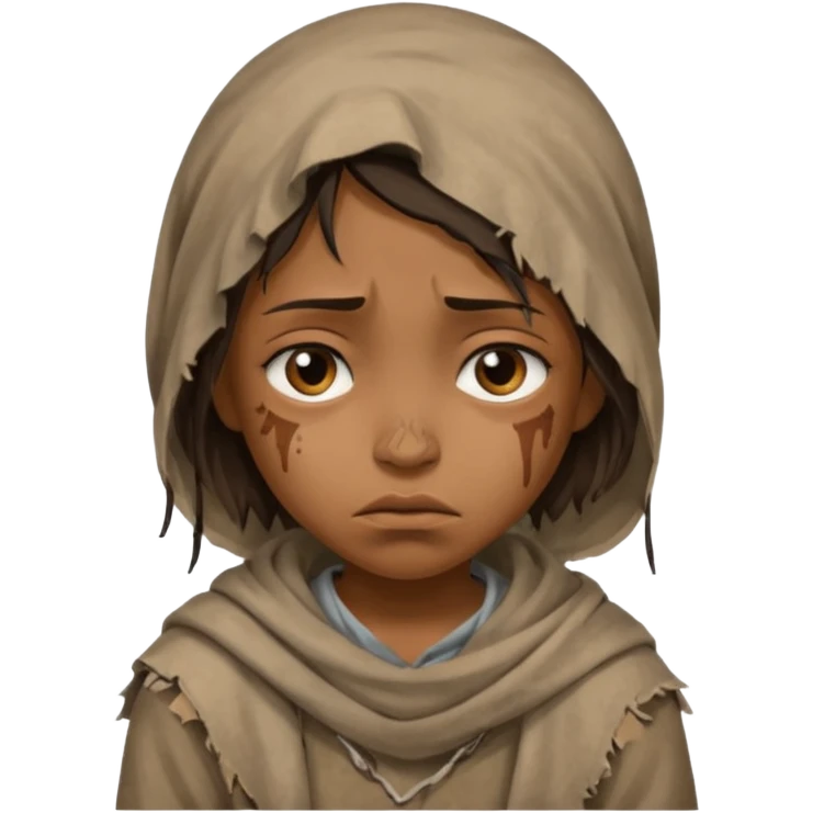 beggar girl emoji