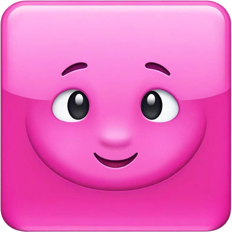 Pink emoji