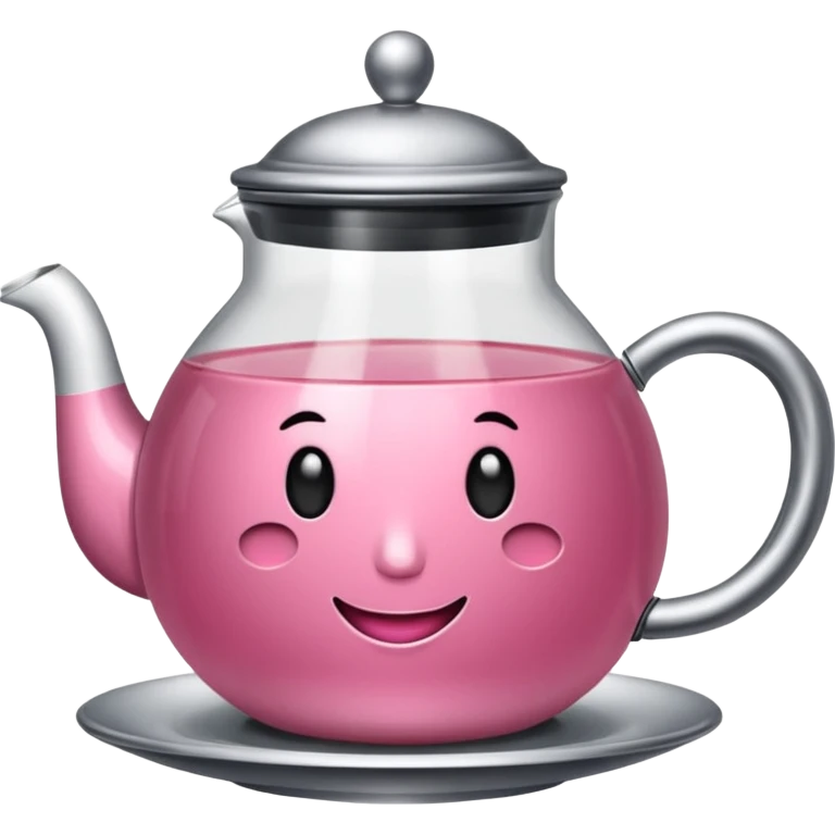 pembe çaydanlık emoji