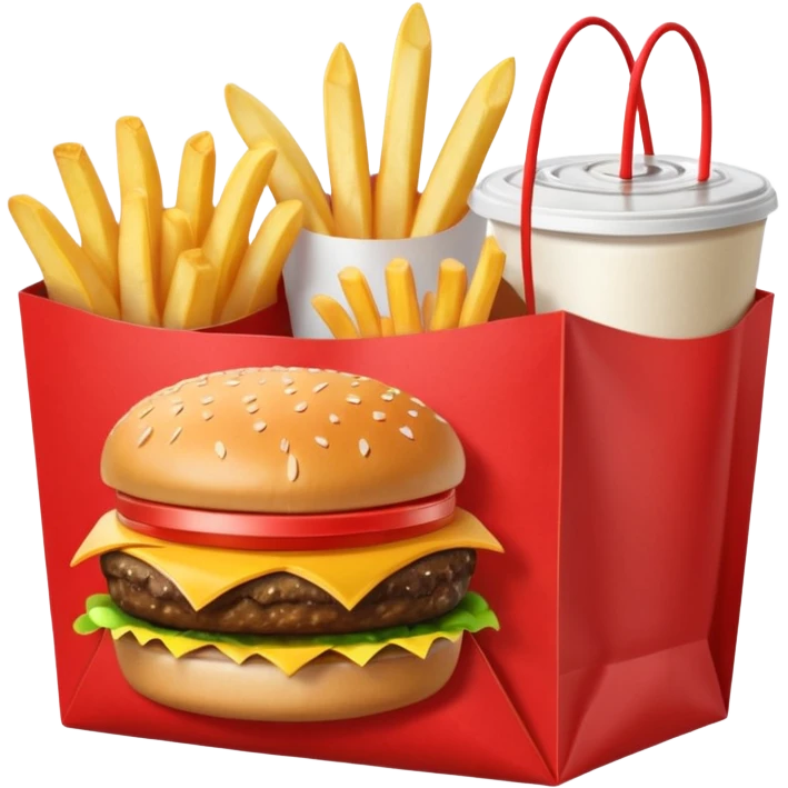 1990’s McDonald’s meal emoji