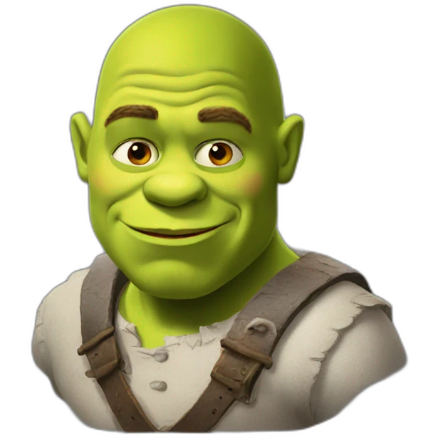 extreme right Shrek emoji