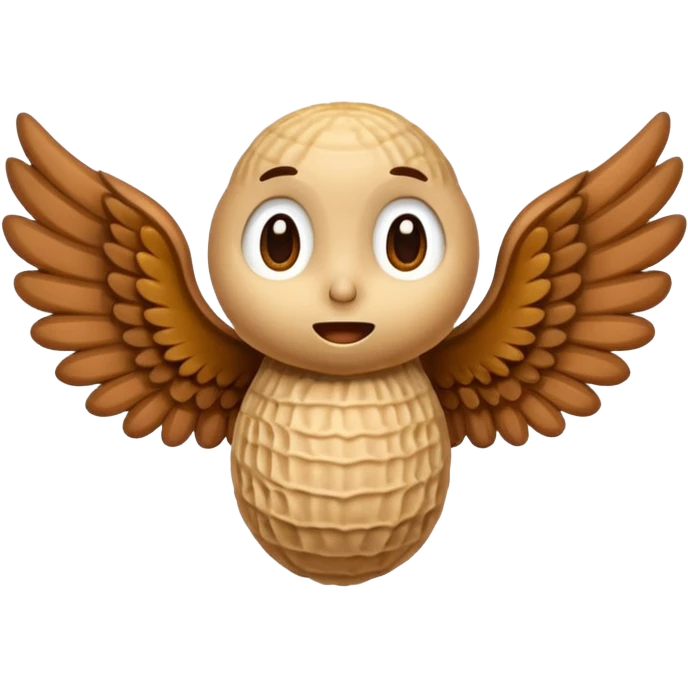 PeaNut with wings  emoji