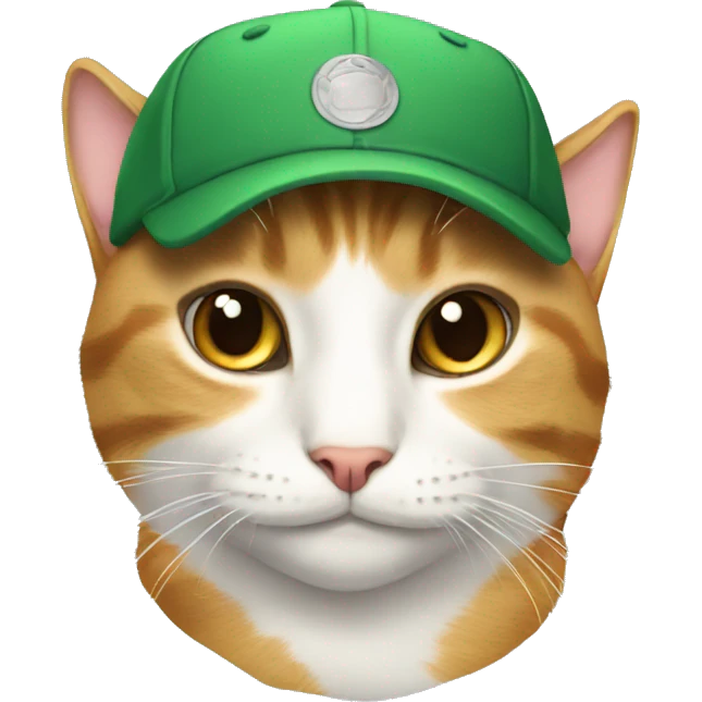 Cat with cap emoji
