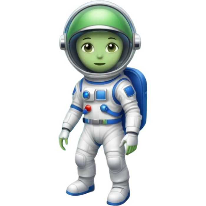 Alien astronut  emoji