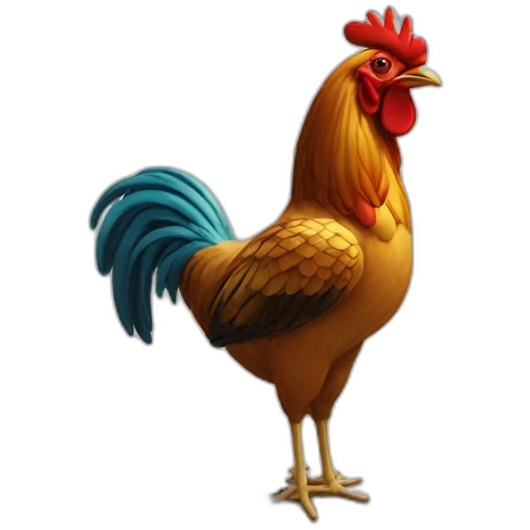 Un cock sur la plage emoji