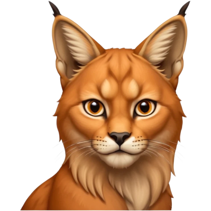 un Lynx Caracal Réaliste emoji