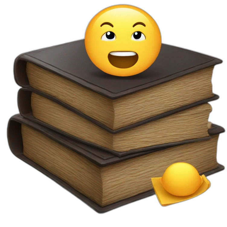 a pile of important scriptures emoji